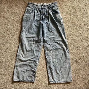 acid wash paper bag jeans